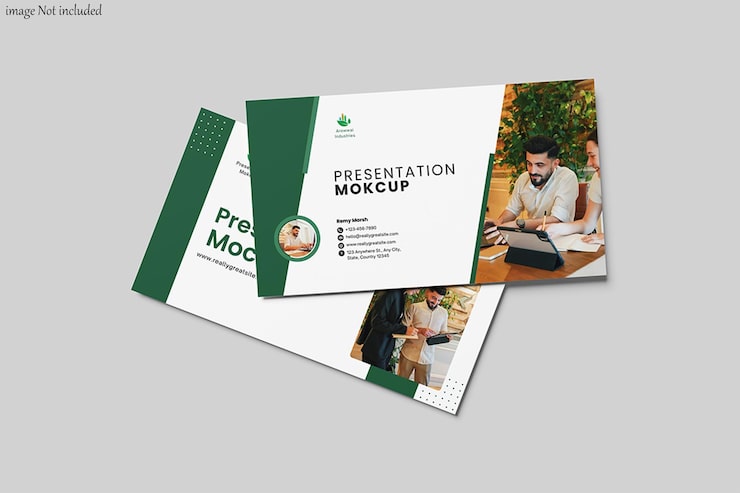 PSD presentazione mockup
