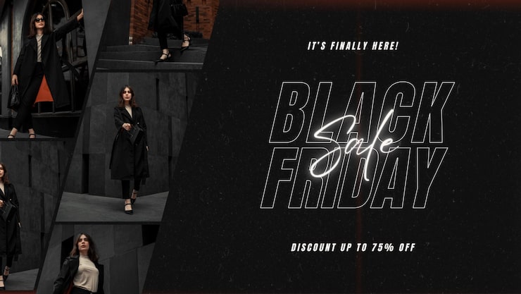 PSD publicación de redes sociales de venta de viernes negro