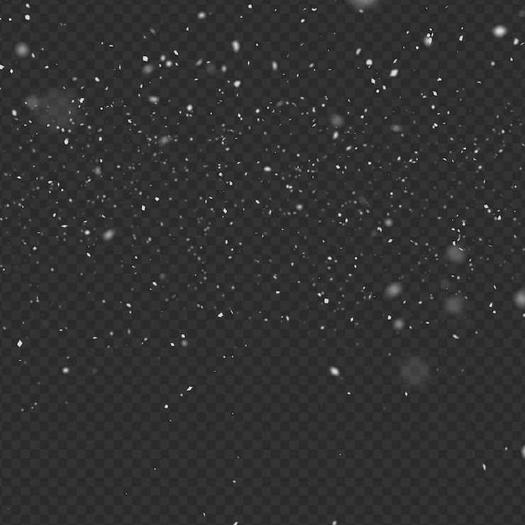 PSD quadratischer schneefall-overlay-hintergrund