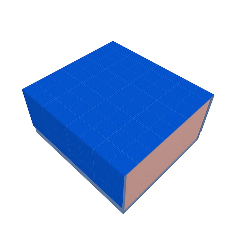 PSD rendering 3d kotak laci