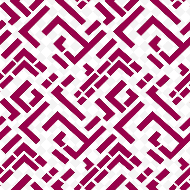 PSD ritzy herringbone-muster mit einer art schlüssel-ikonen und diagonaler natur-inspirierter abstrakter konturkunst