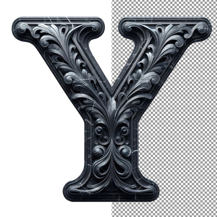 PSD surat 3d terisolasi di canva png yang jernih
