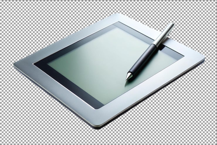 PSD la tableta de dibujo digital transforma el arte tradicional en obras maestras digitales