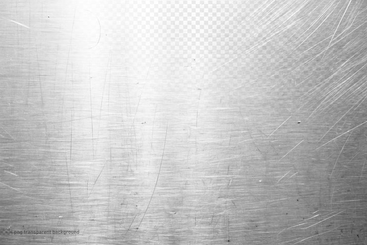 PSD texture de surface en métal brossé rayé avec effet grunge