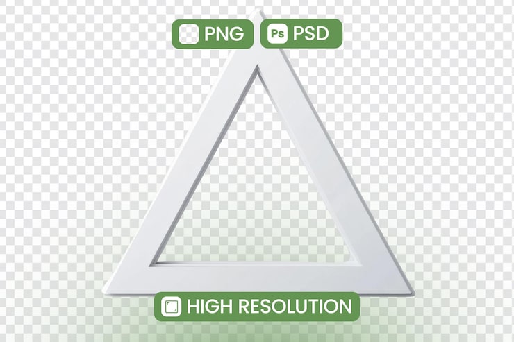 PSD unduh file png dan psd bingkai segitiga resolusi tinggi untuk proyek desain sempurna untuk mockup dan desain grafis ideal untuk pemula dan profesional sumber daya yang dapat diunduh secara instan