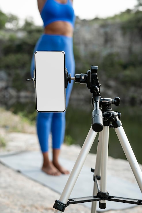Ücretsiz Fotoğraf kadın yoga öğretmeni açık havada pratik yapıyor