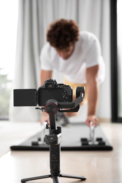Ücretsiz Fotoğraf spor eğitimi veren vlogger