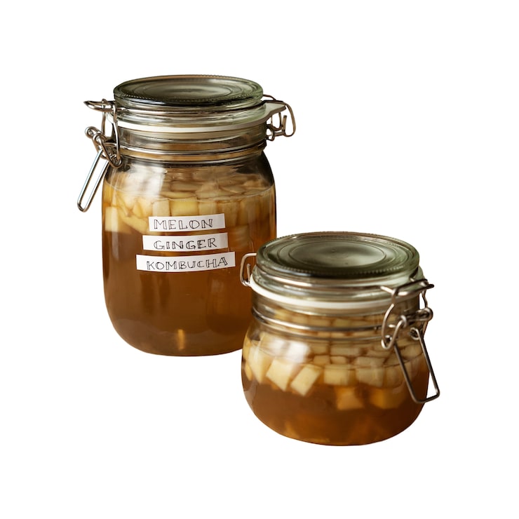 Ücretsiz PSD kombucha içeceği – izole