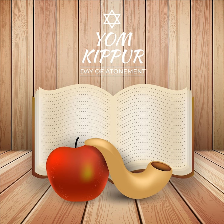 Ücretsiz Vektör gerçekçi yom kippur