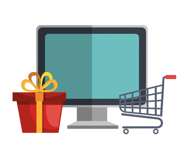 Ücretsiz Vektör online alışveriş