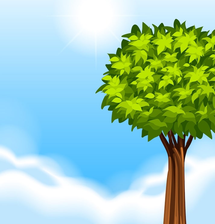 Vecteur gratuit l'arbre