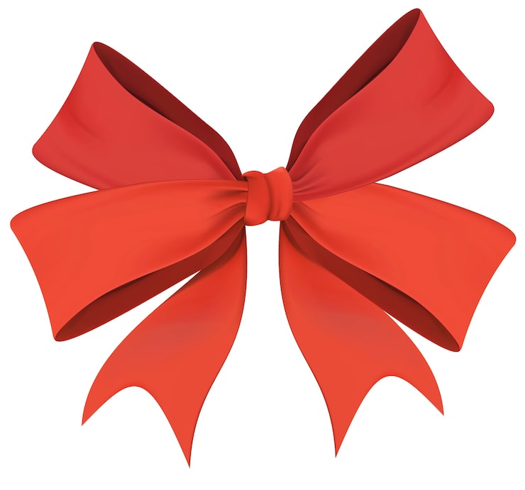 Vecteur gratuit arc de guirlande de noël isolé