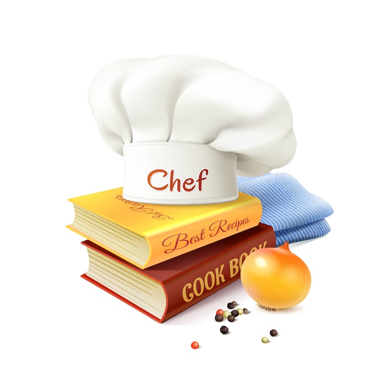 Vecteur gratuit chef et concept de cuisine