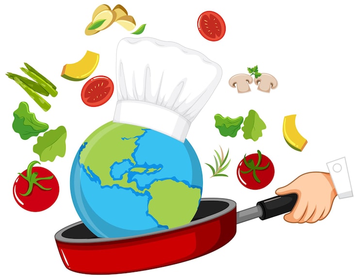 Vecteur gratuit conception du concept de la journée mondiale de l'alimentation