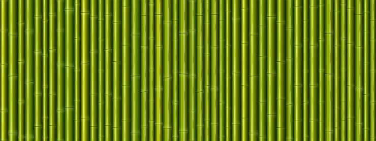 Vecteur gratuit modèle sans couture de texture mur bambou