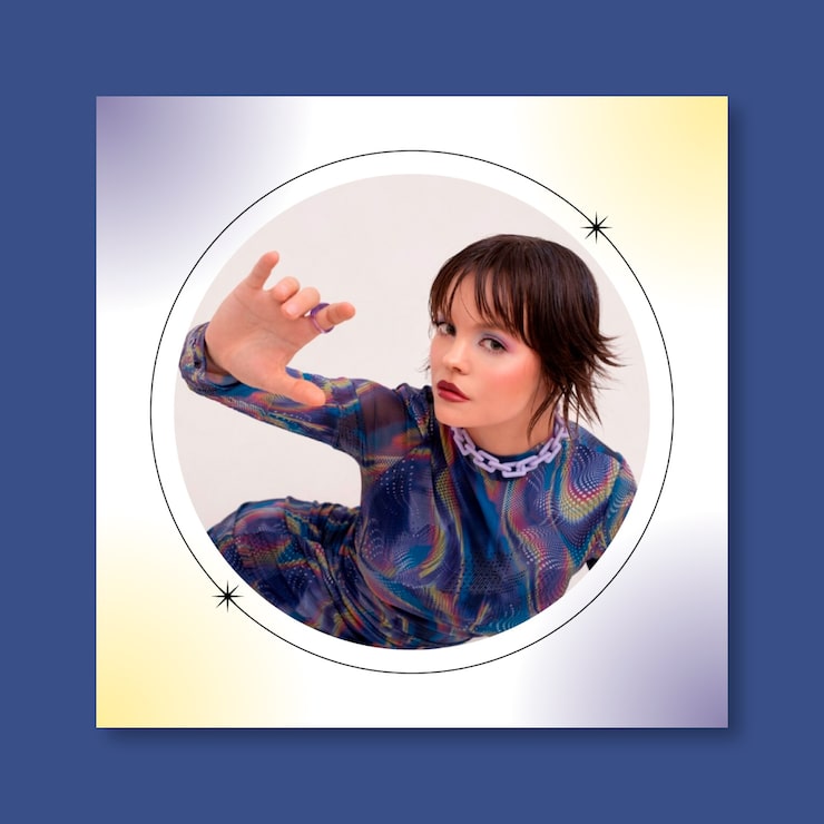 Vecteur gratuit photo de profil tiktok pastel dégradé esthétique