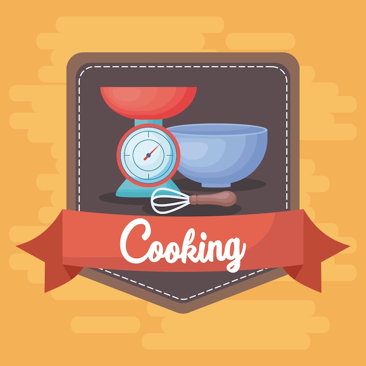 Vecteur gratuit ustensiles de cuisine