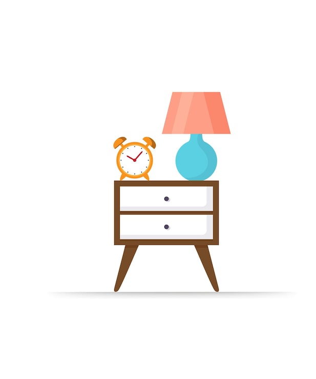 Vecteur une image d'une lampe et une lampe avec une lampe dessus