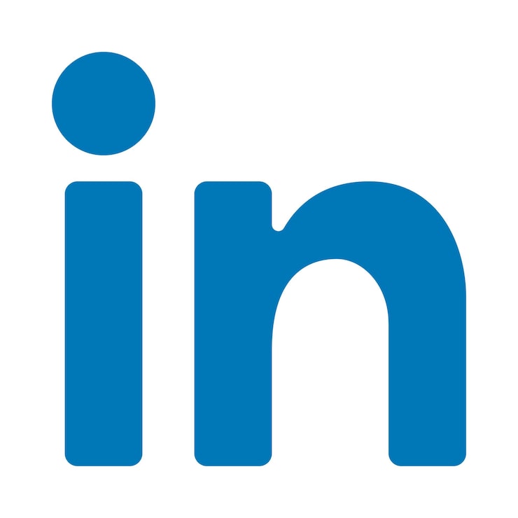 Vector biểu tượng logo linkedin, biểu tượng nền tảng kết nối chuyên nghiệp