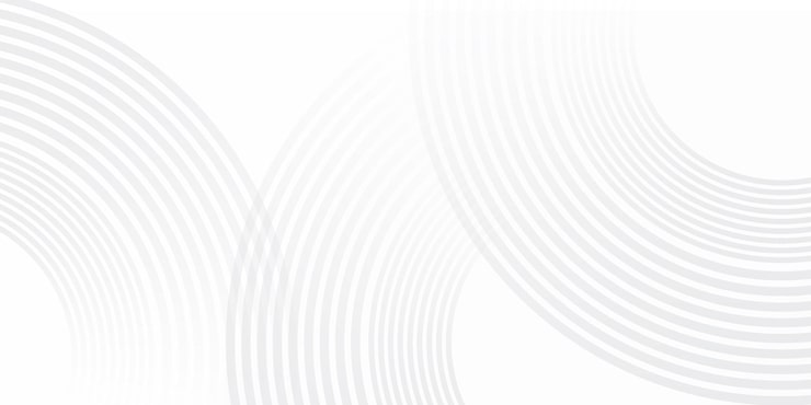 Vector các đường hình học phát sáng màu trắng trừu tượng trên nền xám mô hình đường tròn màu xám bóng hiện đại
