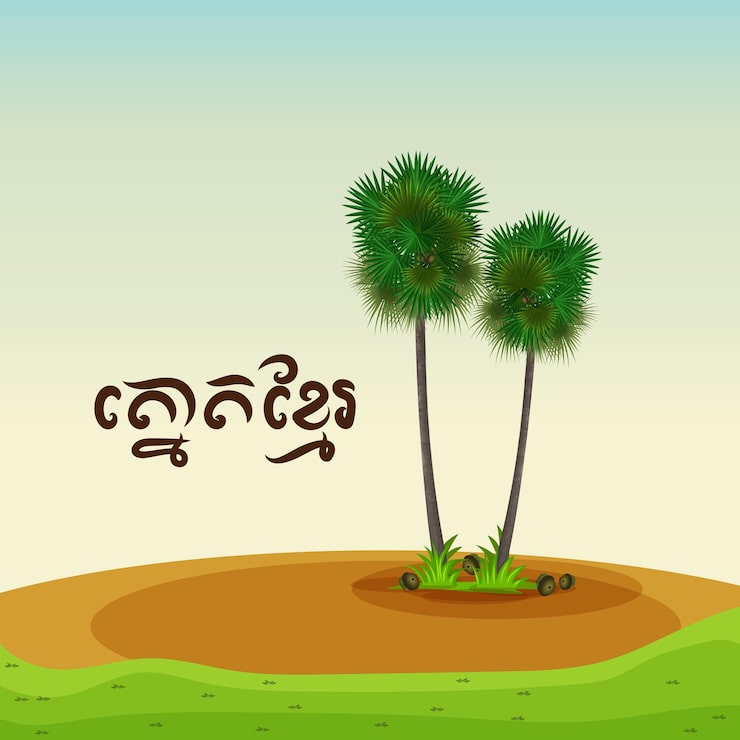 Vector cây cọ