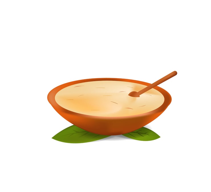 Vector sữa chua (curd) hay còn gọi là doi hoặc dahi món tráng miệng phổ biến và truyền thống ở các bang của ấn độ và bangladesh