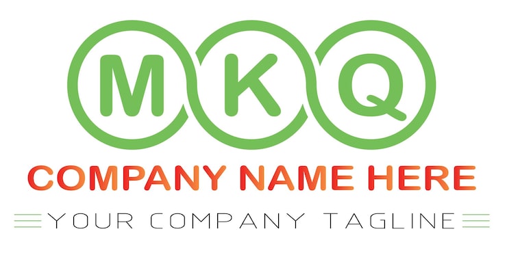 Vector thiết kế logo chữ mkq