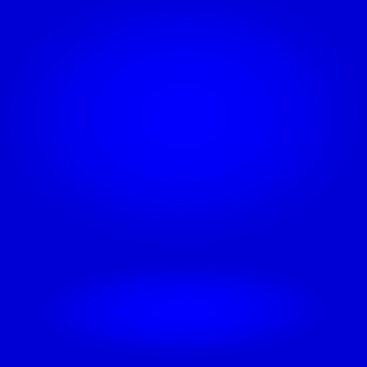 Vector tường gradient màu xanh lam và nền phòng thu trống