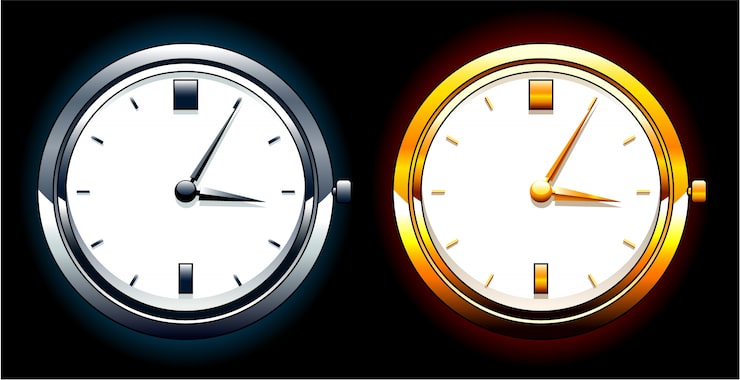 Vector gratuito colección de relojes