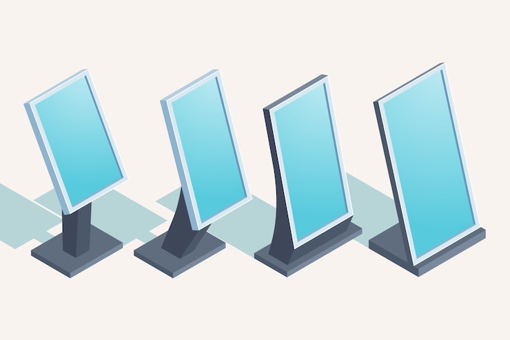 Vector gratuito conjunto de elementos de señalización digital isométrica