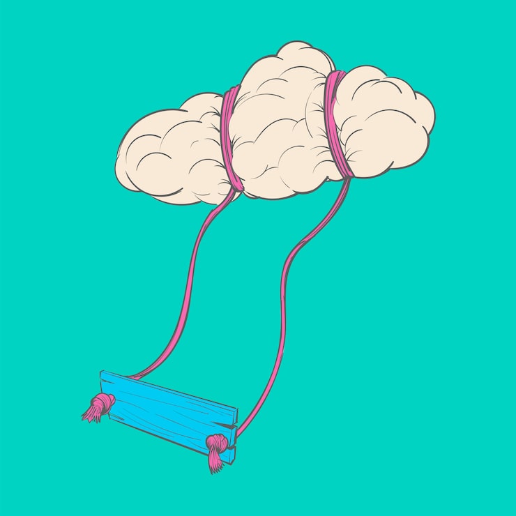 Vector gratuito dibujo a mano ilustración del concepto de ideas creativas