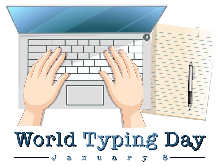 Vector gratuito diseño de banner del día mundial de la escritura