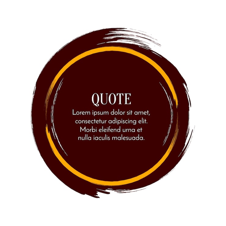 Vector gratuito diseño de banner de marco de grunge circular moderno