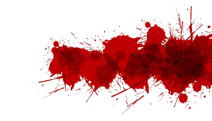 Vector gratuito estilo acuarela pintura roja salpicaduras de tinta telón de fondo