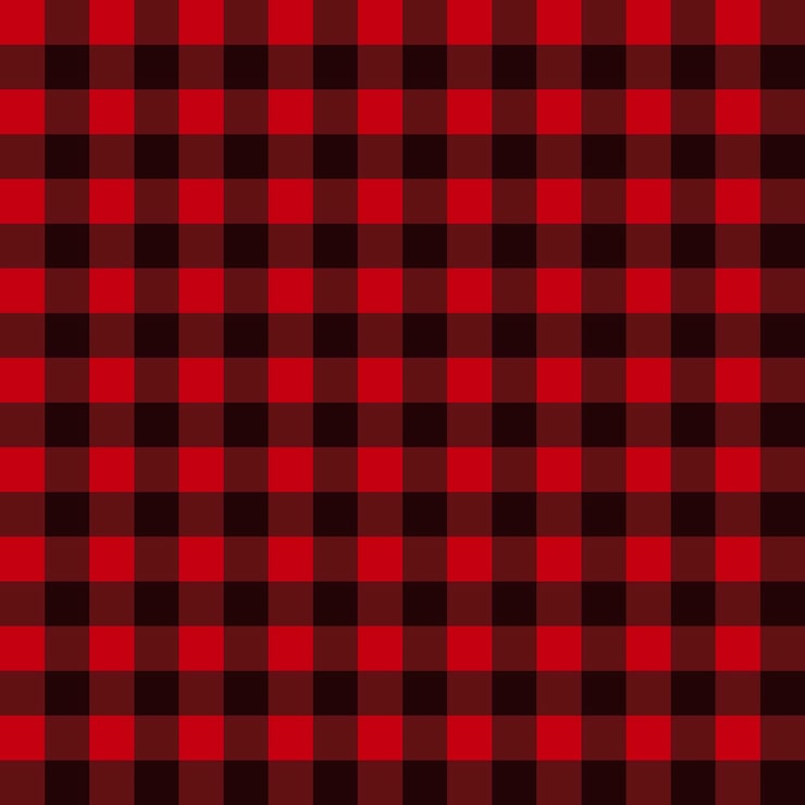Vector gratuito fondo de cuadros de búfalo rojo oscuro