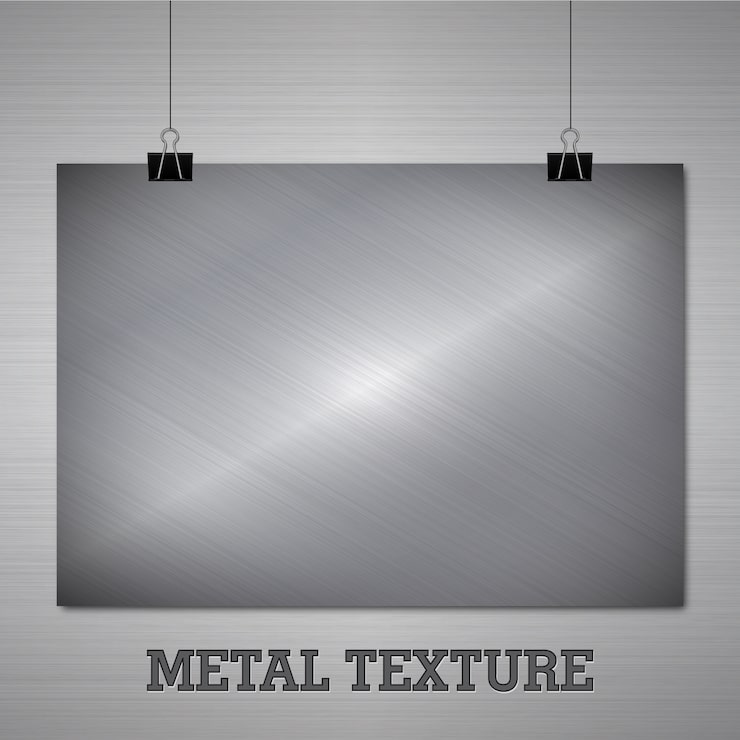 Vector gratuito fondo de textura metálica