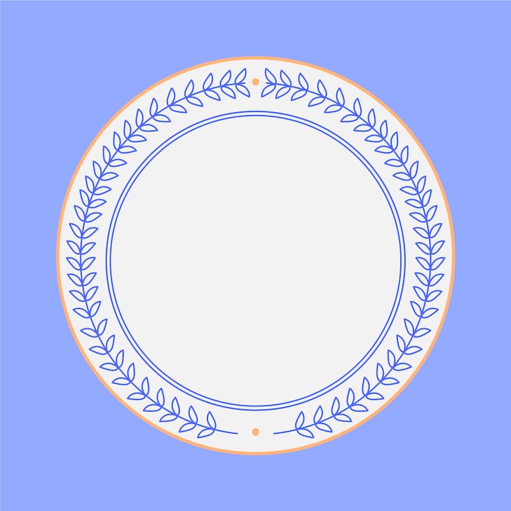 Vector gratuito frontera griega de diseño plano dibujado a mano