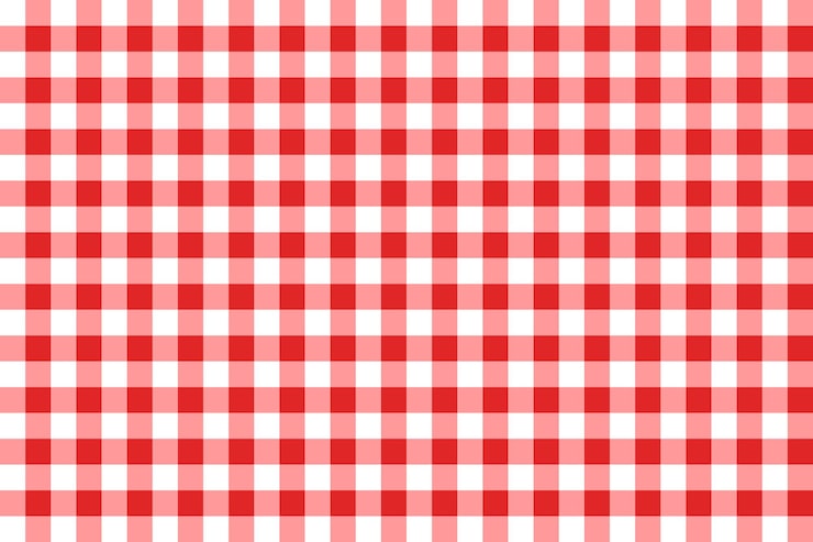 Vector gratuito guinga patrón fondo rojo