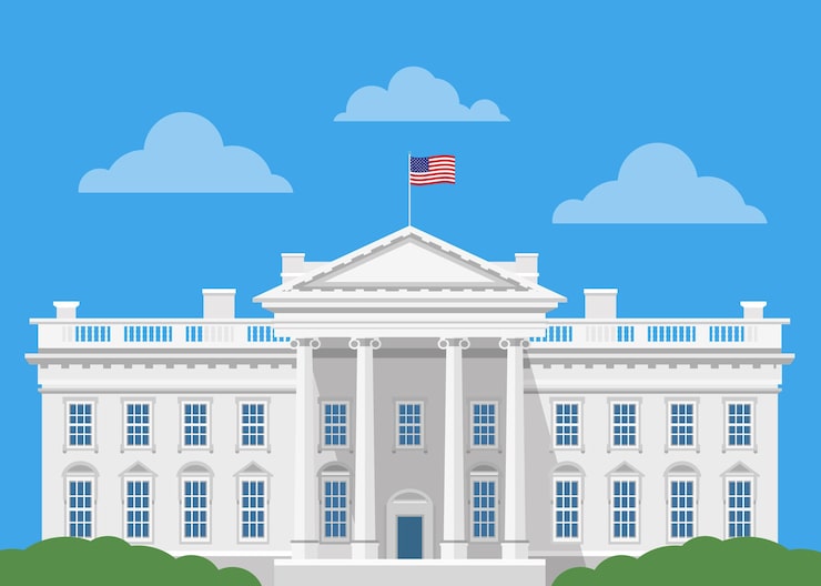 Vector gratuito ilustración de casa blanca plana