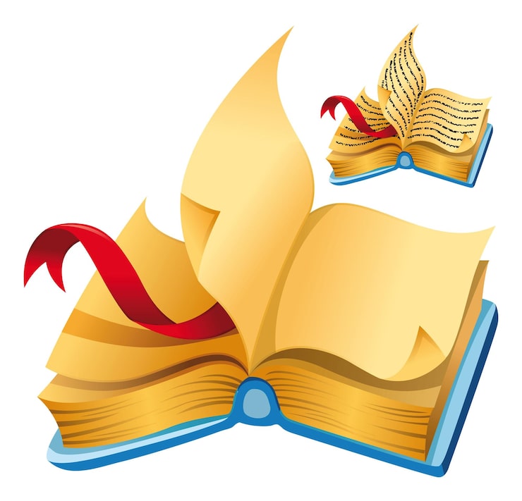 Vector gratuito libro