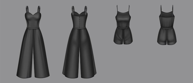 Vector gratuito mono de mujer 3d vector mono maqueta en blanco