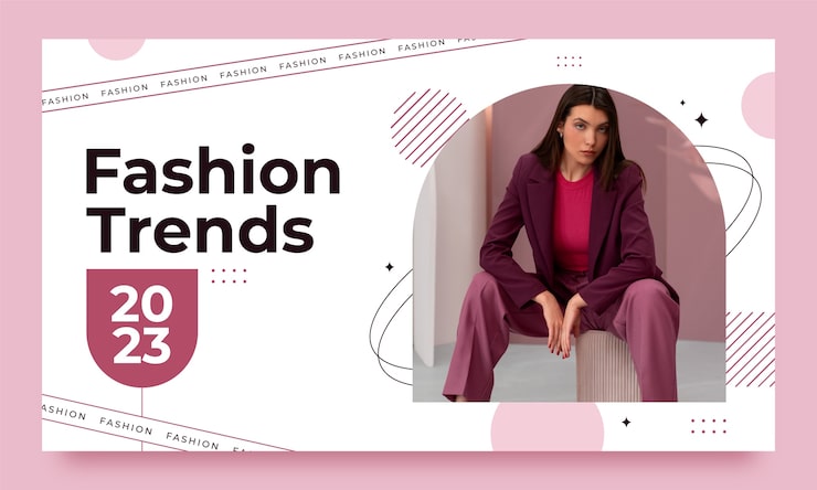 Vector gratuito plantilla de moda de diseño plano