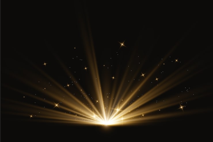 Vector gratuito resumen efecto de luz del amanecer