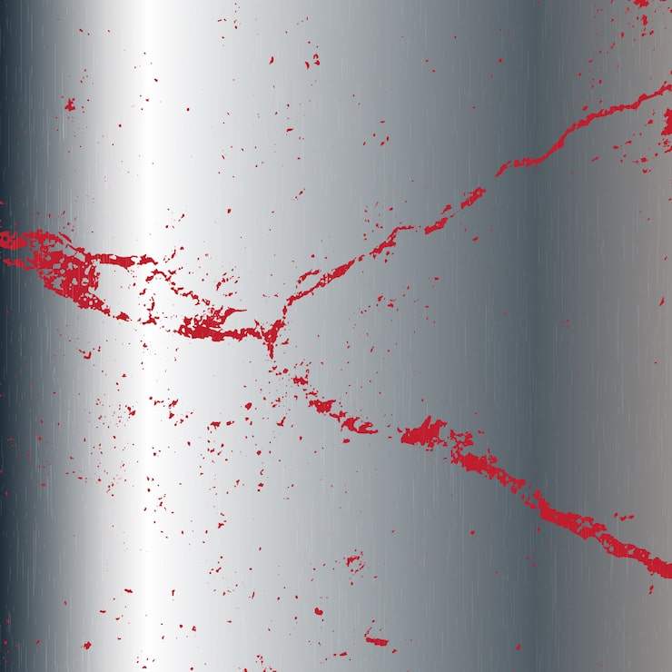 Vector gratuito textura de metal con manchas