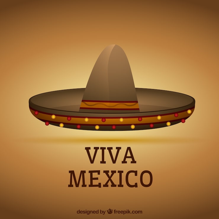 Vector gratuito viva mexico