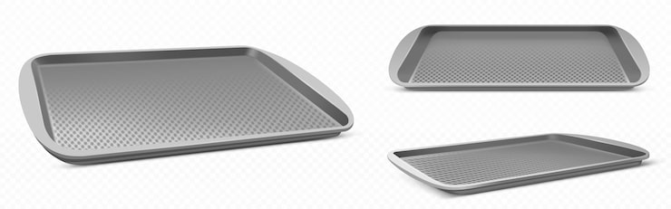 Miễn phí Vector bộ mockup khay đựng thức ăn
