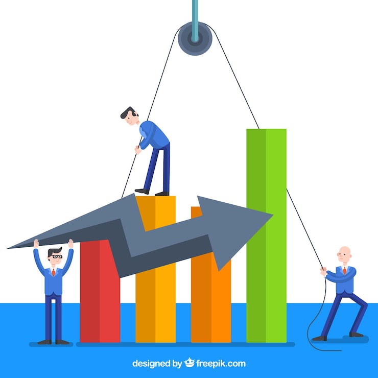 Miễn phí Vector các doanh nhân hợp tác làm việc