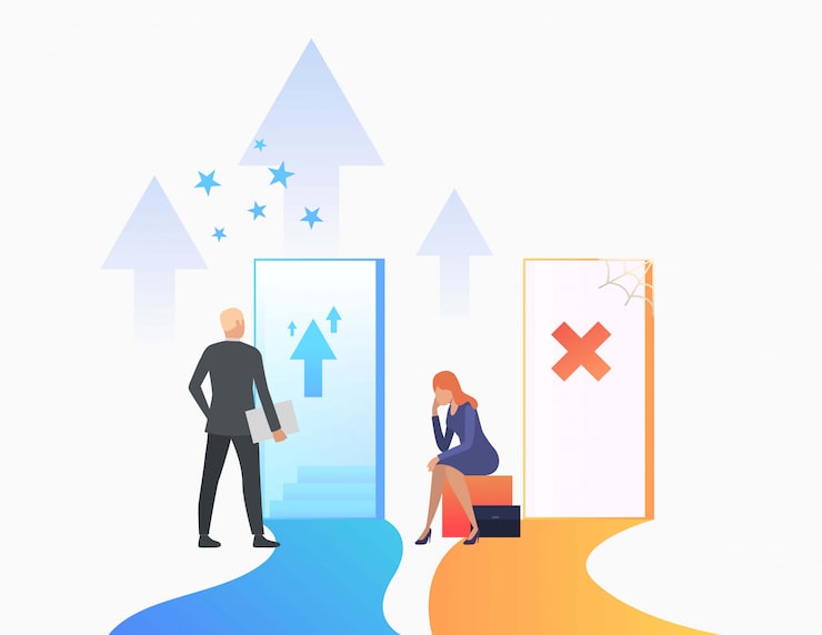 Miễn phí Vector các doanh nhân xây dựng sự nghiệp