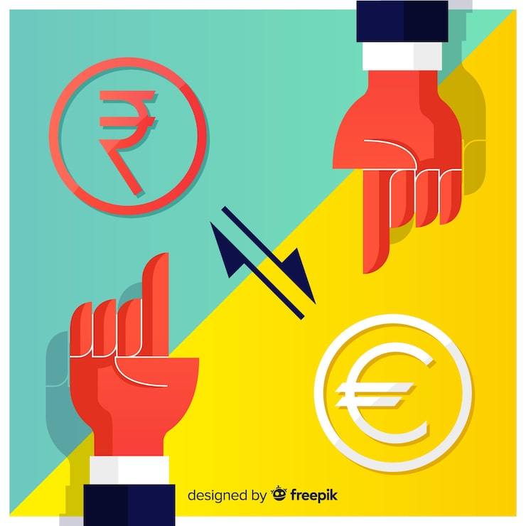 Miễn phí Vector đổi tiền rupee ấn độ