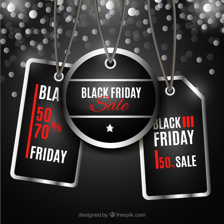 Miễn phí Vector gói thẻ black friday